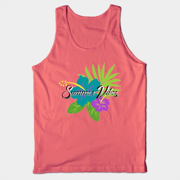 Summer Vibes Tank Top by Nickym30